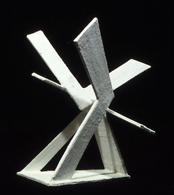 View of a maquette by artist Tanya Kovaleski