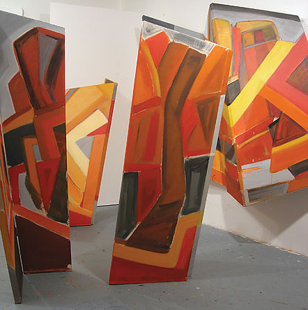 View 2 of Paria Canyon, an installation by artist Tanya Kovaleski